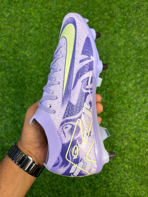 Mercurial Vapor 16 Elite Purple Colour Low-top SG (Metal Studs) - 9