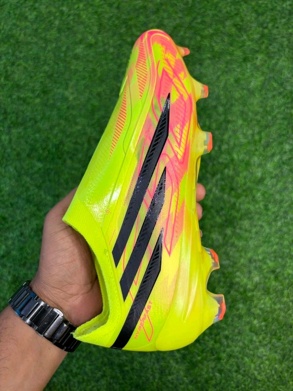 F50 Hyperfast Elite Yellow Colour FG Without Lace - 9