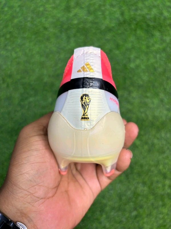F50 Hyperfast Elite Red Colour FG Without Lace - 8