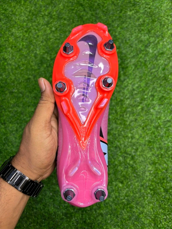 Mercurial Vapor 16 Elite Pink Low-top SG With Lace(Metal Studs) - 7.5