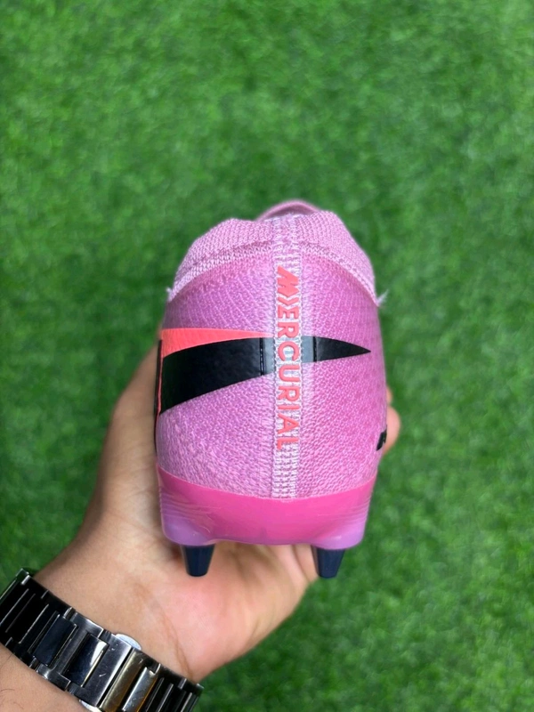 Mercurial Vapor 16 Elite Pink Low-top SG With Lace(Metal Studs) - 8.5