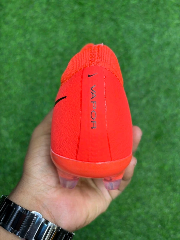 Vapor 17 Elite Red Colour Low-top FG With Lace - 7