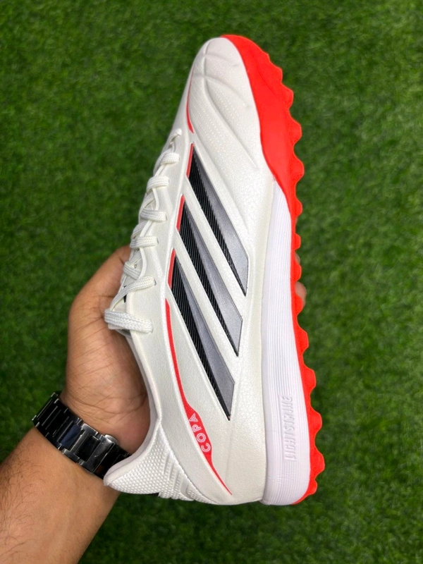 Copa Pure 4 Elite White Red Low-top Turf/AG With Lace - 6