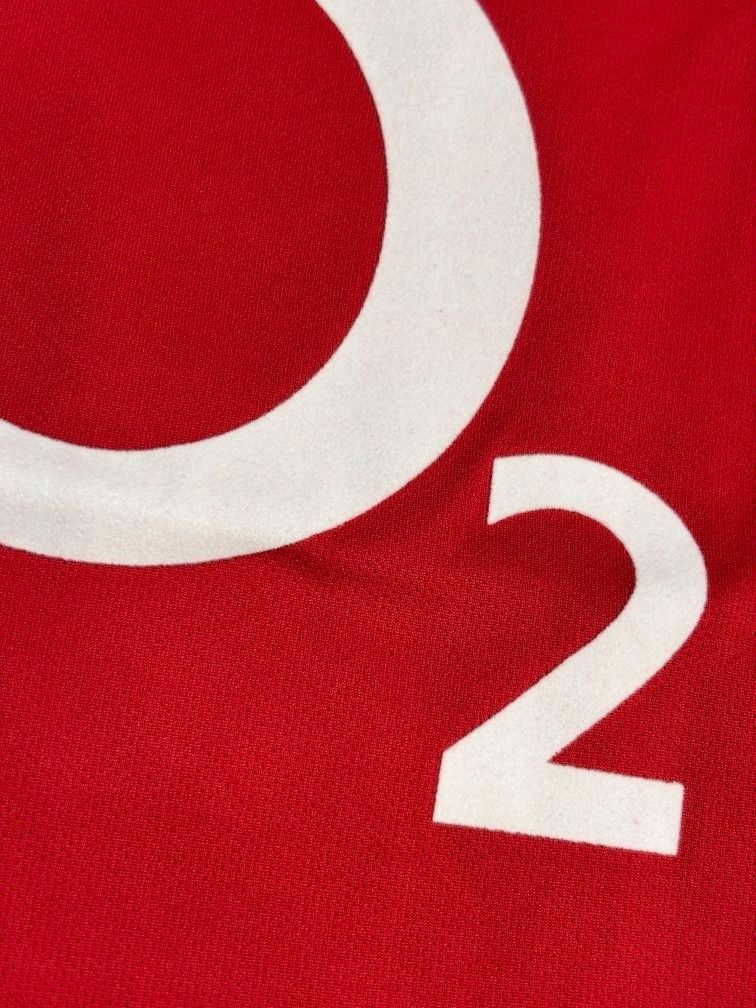 Retro Arsenal FC 2002-04 Iconic O2 Home Kit Half Sleeve