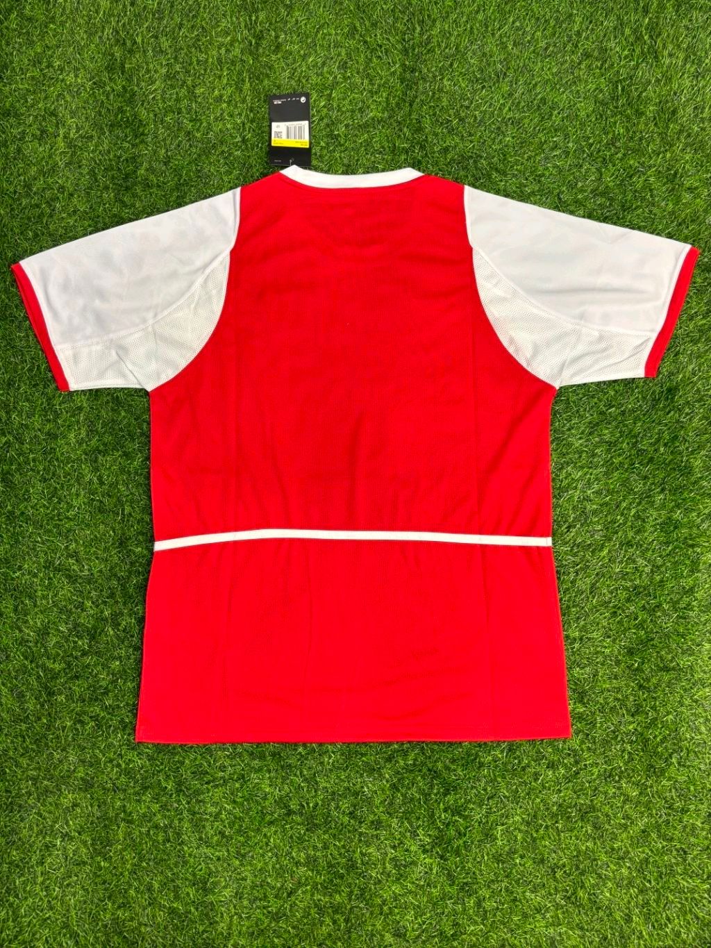 Retro Arsenal FC 2002-04 Iconic O2 Home Kit Half Sleeve