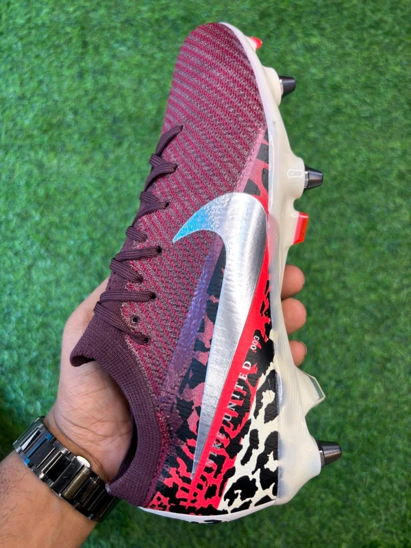 Mercurial Vapor 16 Maroon Low-top SG With Lace (Metal Studs) - 9