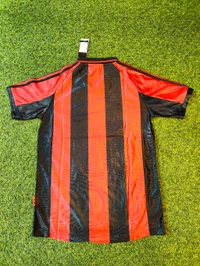 Retro AC Milan Home 1998-99 Half Sleeve - L