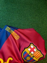 Retro Barcelona 2011 Home Jersey Set - S