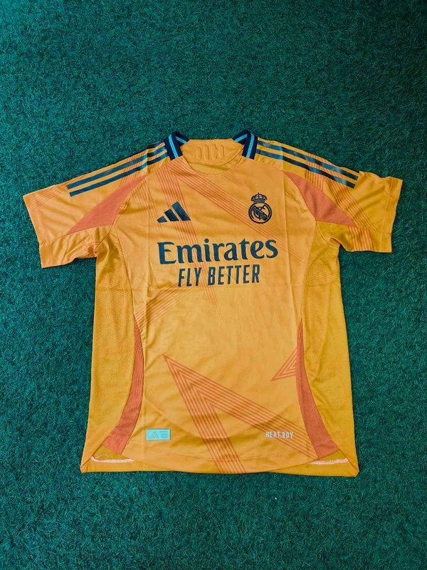 Madrid Player Edition Orange Colour Jersey - S