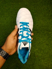 11 pro Kroos White Blue Colour FG With Lace - 9