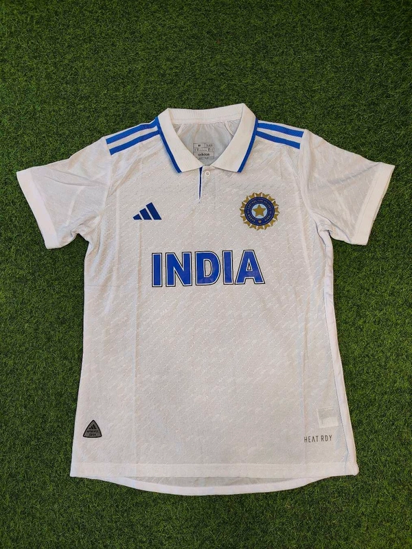India Cricket Test Player Edition Jersey - S