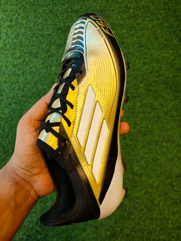 F50 Messi FG Golden Boot With Lace - 7.5