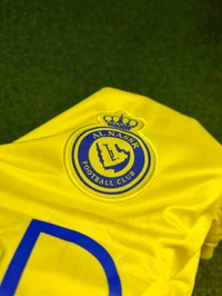 Al Nassr Home Yellow Colour Fan Edition Set - XL