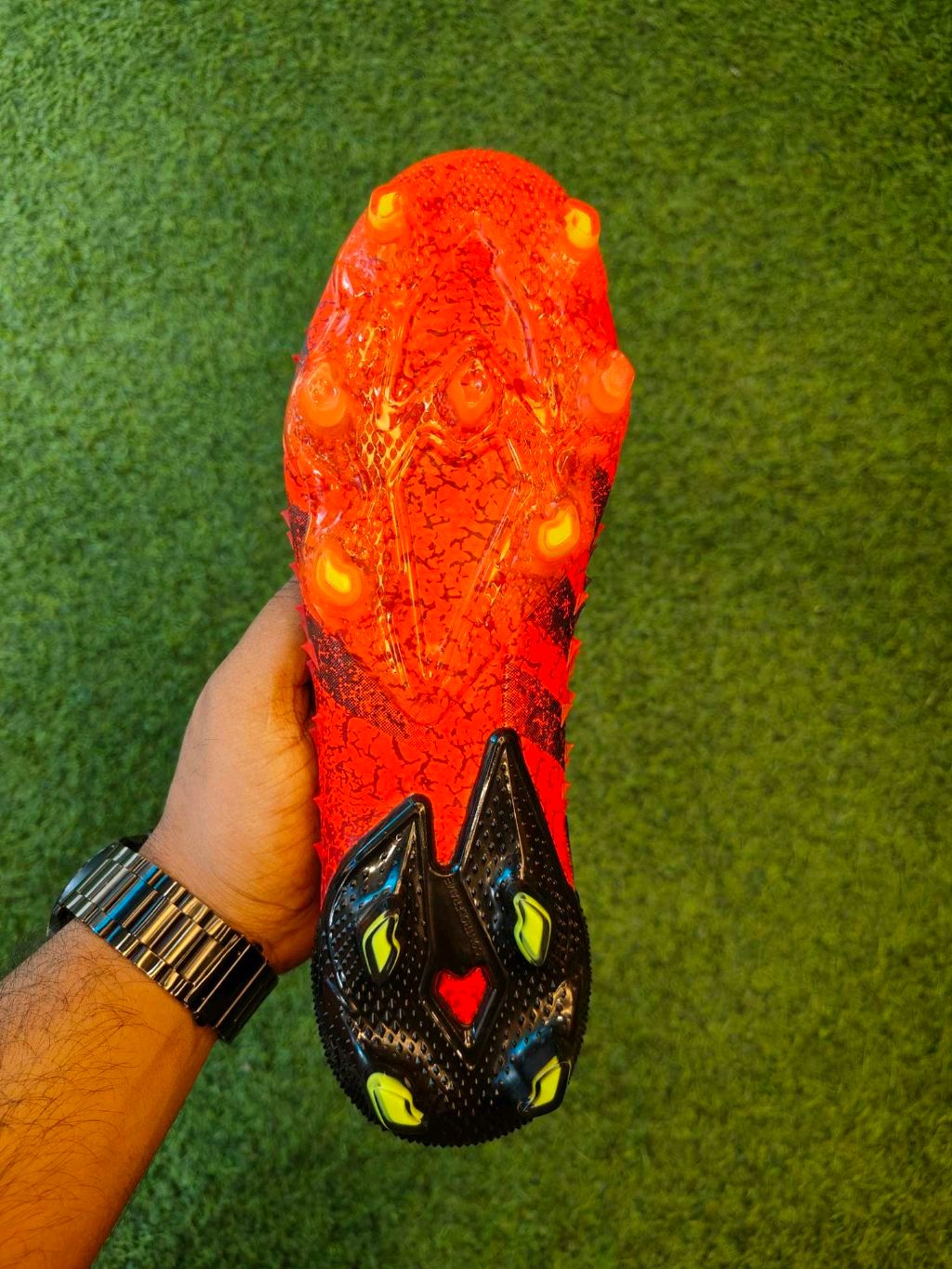 Predator Red Colour Without Less High Ankle