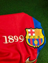 Retro Barcelona 1999-00 Home Half Sleeve - L
