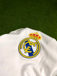 Retro Madrid 2011-12 Home Half Sleeve - L