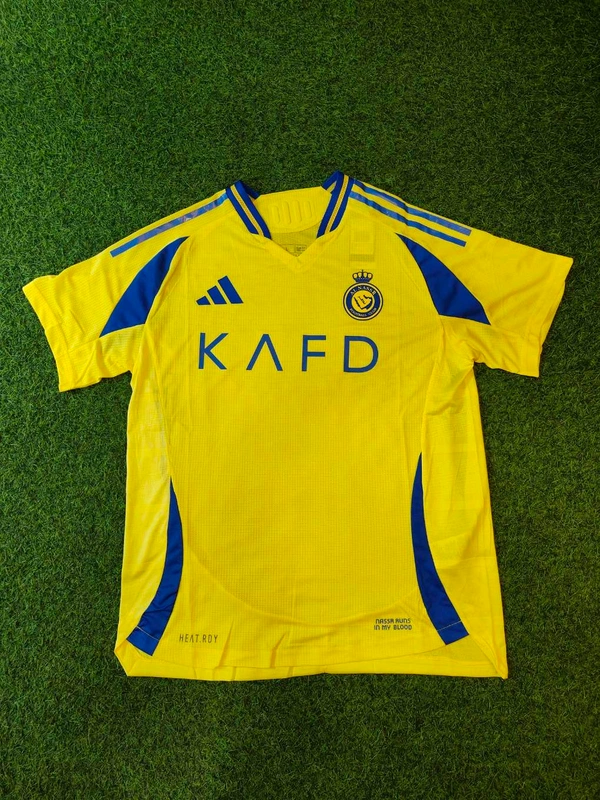 Al Nassr Home Yellow Colour Player Edition - M