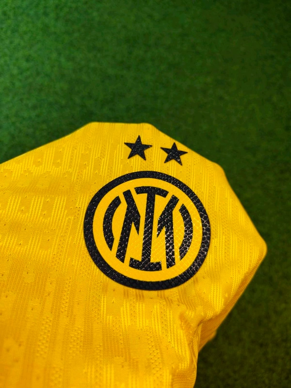 Inter Milan 3rd Kit Yellow Colour Player Edition 24/25 - XXL