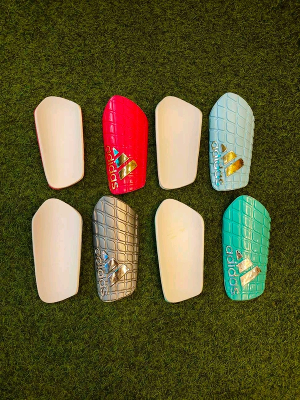 Shin Guards Multi Colour Medium Size(1 Pis) - Red