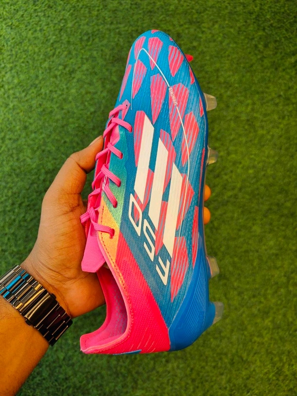 F50 Elite Multi Ground Pink And Blue Colour With Less - 9
