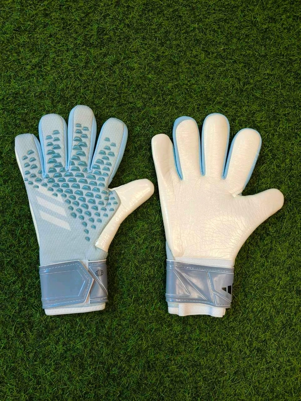Predator Sky Blue Colour Match Gloves - 8