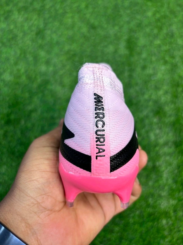 Mercurial Superfly 9 Elite Baby Pink FG Low-top With Lace - 9
