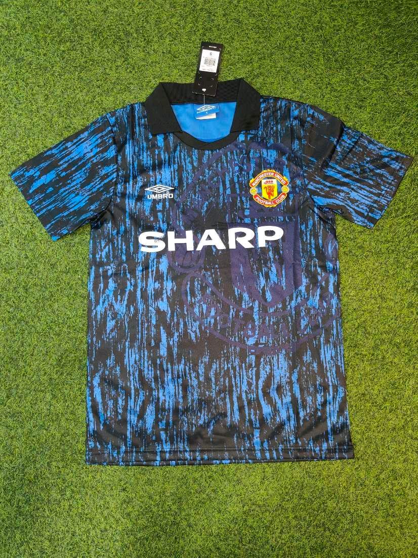 Retro Manchester United 1992-94 Away Half Sleeve