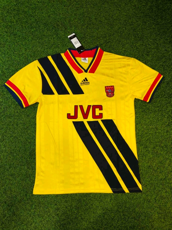 Retro Arsenal 1993-94 Away Kit Half Sleeve - XL