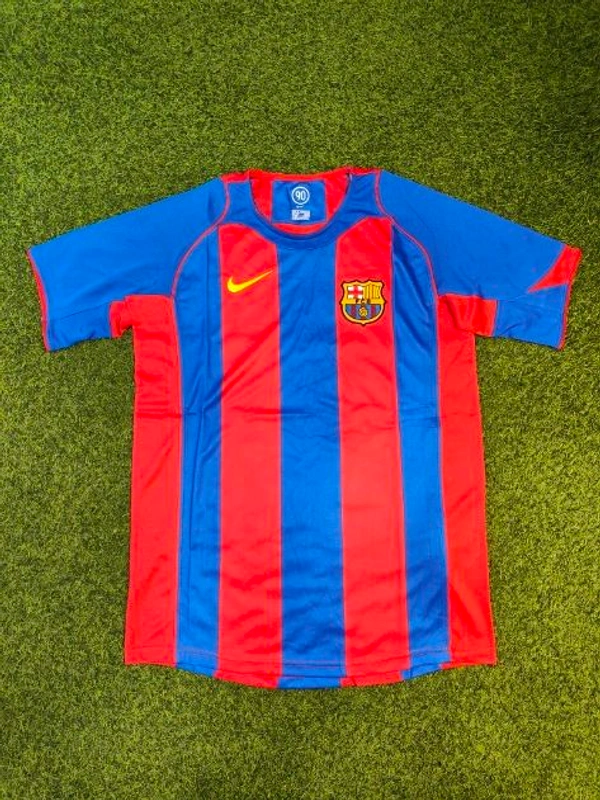 Retro Barcelona 2004-05 Home Jersey - XL