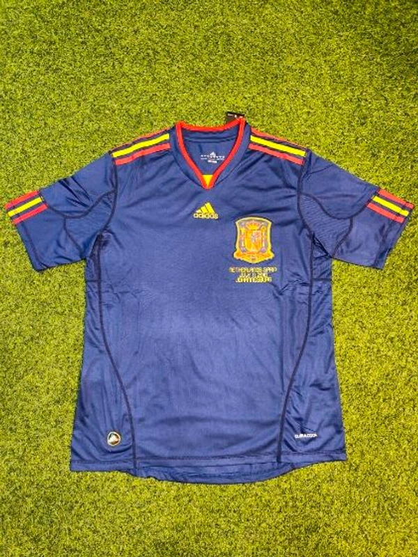 Retro Spain 2010 World Cup Final Jersey - XL