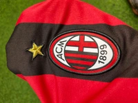 Retro Ac Milan 2006-07 Home Long Sleeve Jersey - M