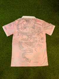 Madrid Pink Dragon Jersey With Short - M