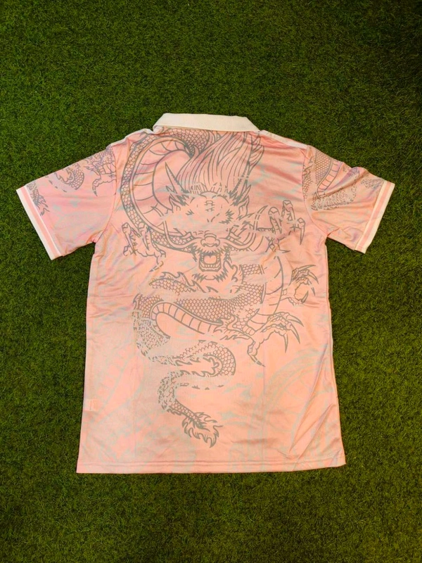 Madrid Pink Dragon Jersey With Short - M