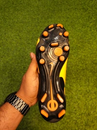 Tempo Orange And Black Colour - 8.5