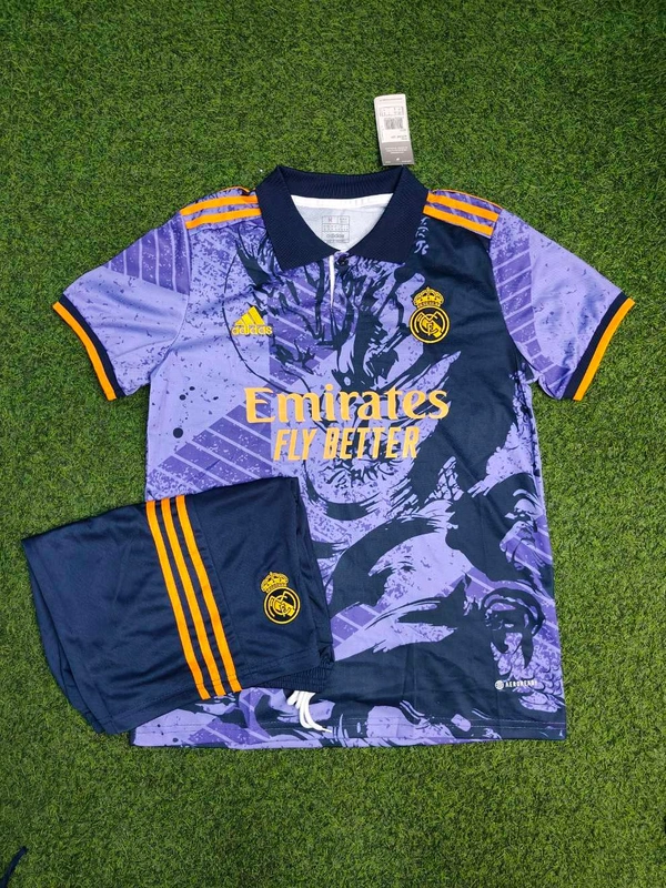 Madrid 24/25 Purple Dragon Kit With Short - L