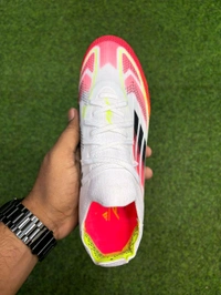 F50+ White And Orange Colour Mix With Lace - 6.5