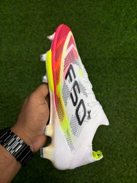 F50+ White And Orange Colour Mix With Lace - 6.5