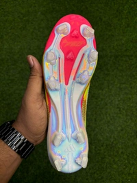 F50+ White And Orange Colour Mix With Lace - 6.5