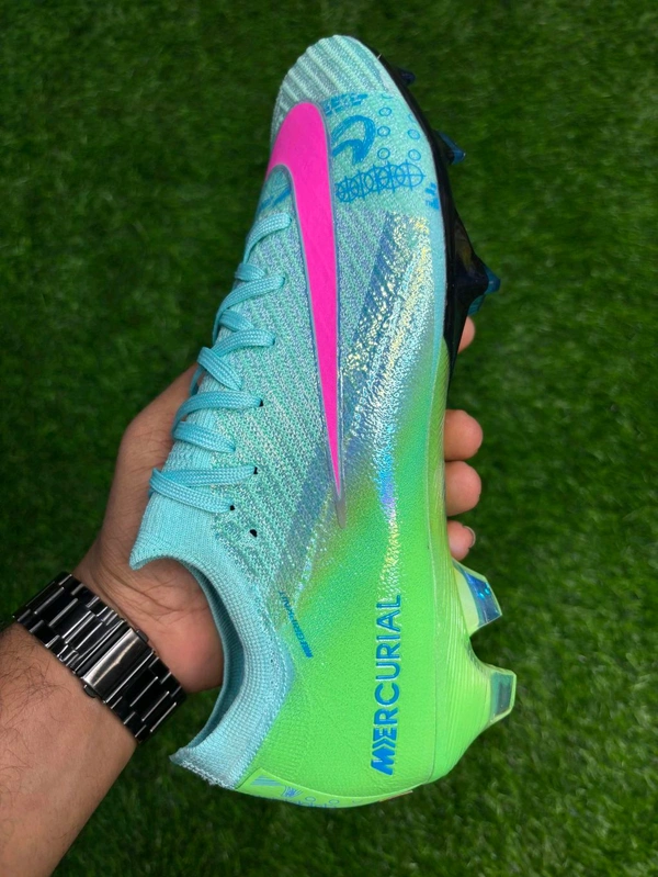 Mercurial Vapor 16 See Green Colour With Lace Special Edition - 7