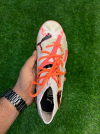 Future Cream Colour Astro/Turf Boot With Lace - 6