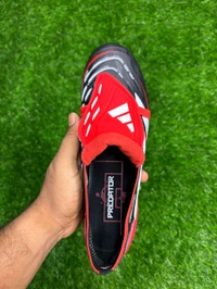 Predator Foldover Elite Black And Red Colour With Lace - 6