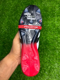 Predator Foldover Elite Black And Red Colour With Lace - 6