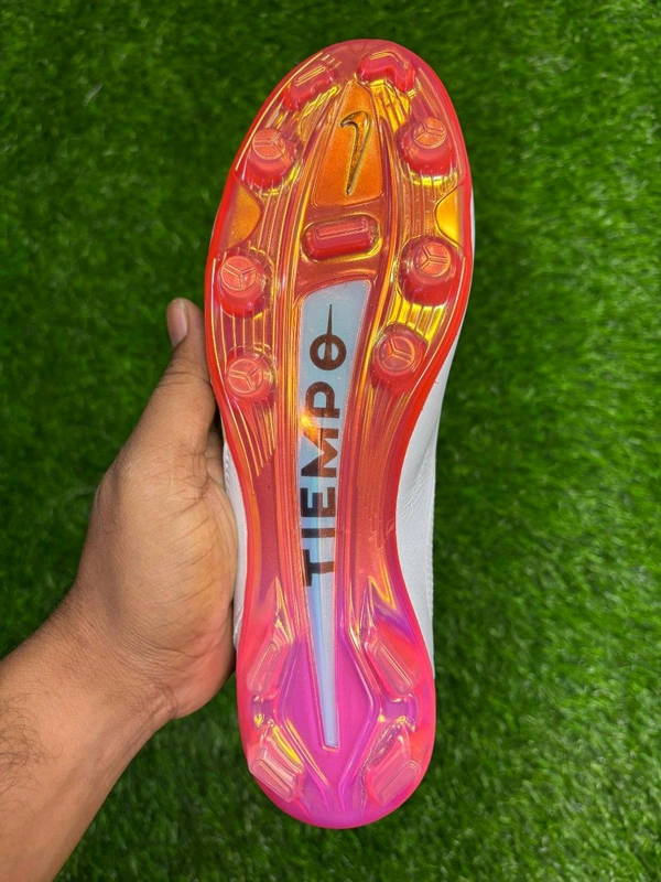 Tiempo Legend 9 Elite White Colour With Lace - 7.5