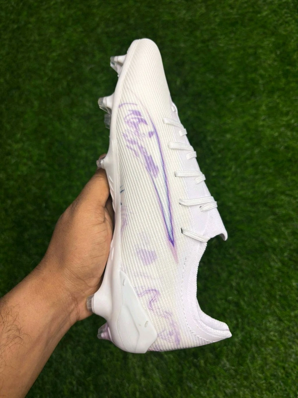 Ultra White Colour With Lace - 6