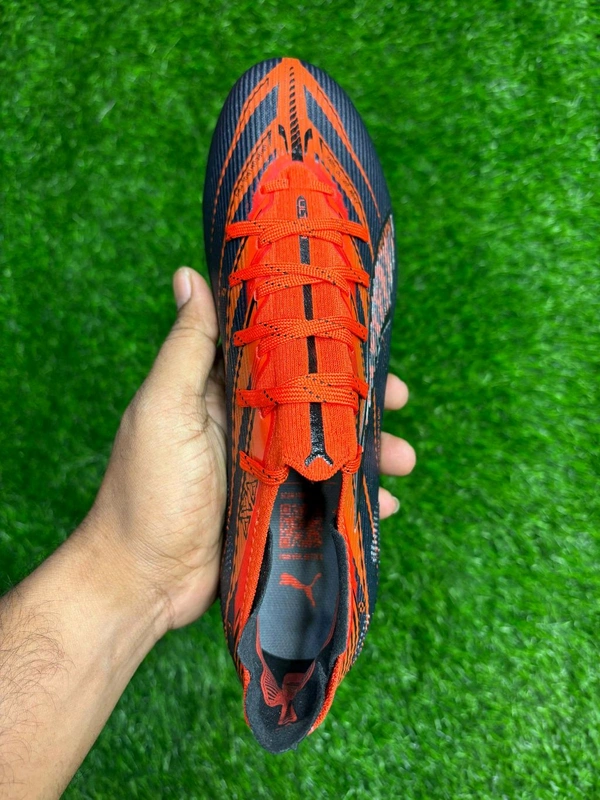 Ultra Black And Red Colour With Lace - 6