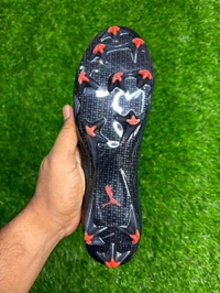 Ultra Black And Red Colour With Lace - 9