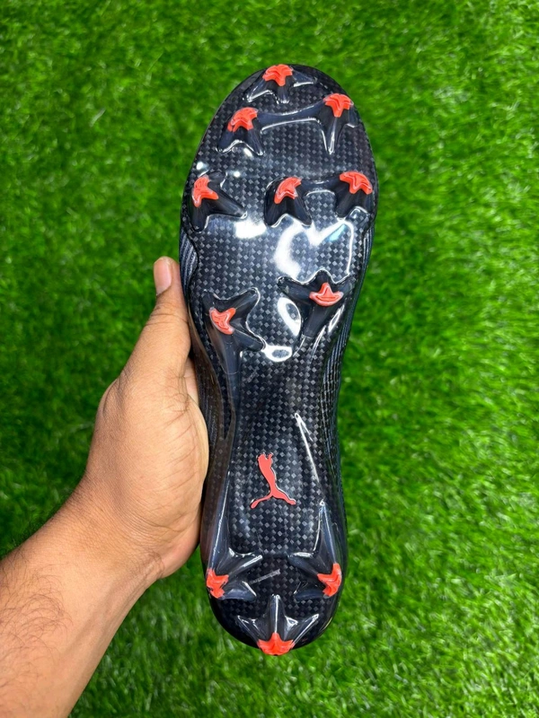 Ultra Black And Red Colour With Lace - 9