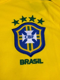 Brazil 2002 World Cup Home Retro Jersey - M