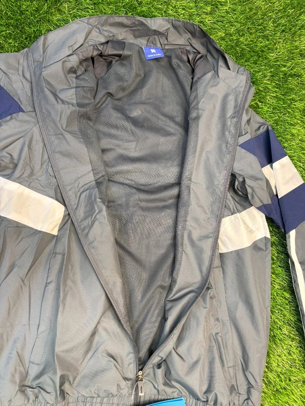 Madrid Gray Colour Track Top - S