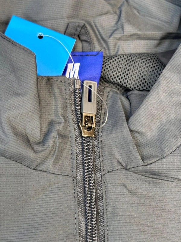 Madrid Gray Colour Track Top - S